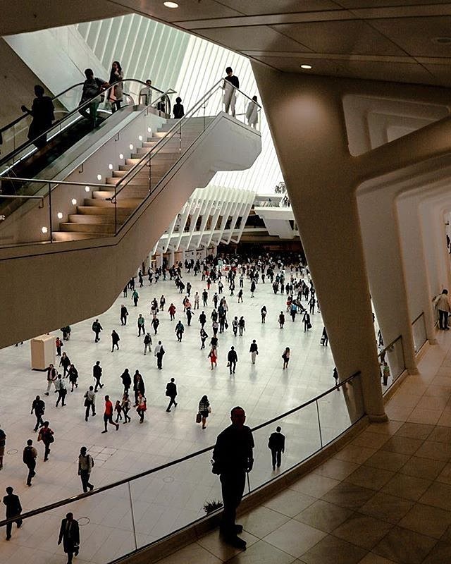 World Trade Center Oculus, New York, New York. Photo via @storrybook #viewingnyc #newyorkcity #newyork #nyc