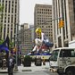 Adjusting toe shoes in Rockefeller Center. #nottinydancer #jeffkoons #seatedballerina #nyc #midtown #streetscenes #newyorkcity #manhattan #publicart #americanartists #ballerina #art #sculpture