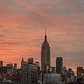 Sunrise Over Empire State Building, Midtown, Manhattan
