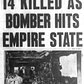 New york Daily News covers the B-25 Empire State Building crash on July 28, 1945.