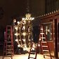 Cleaning and maintaining the chandeliers at Grand Central Terminal, NYC