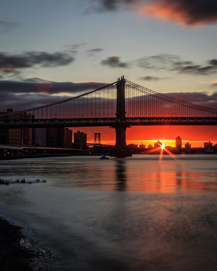 Sunrise Over New York City
