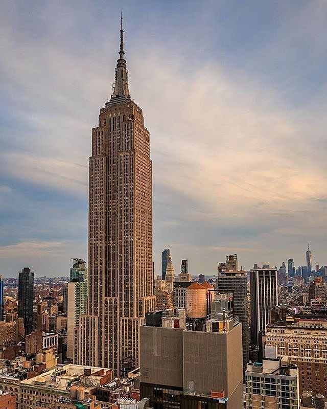 Empire State Building, New York, New York. Photo via @killahwave #viewingnyc #newyorkcity #newyork