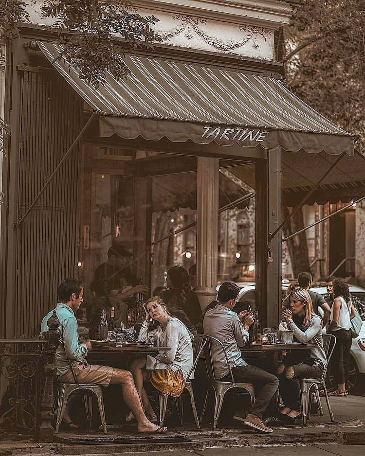 West Village, Manhattan. Photo via @golden2dew #viewingnyc #newyork #newyorkcity #nyc #tartine