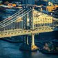 Manhattan Bridge from up above.