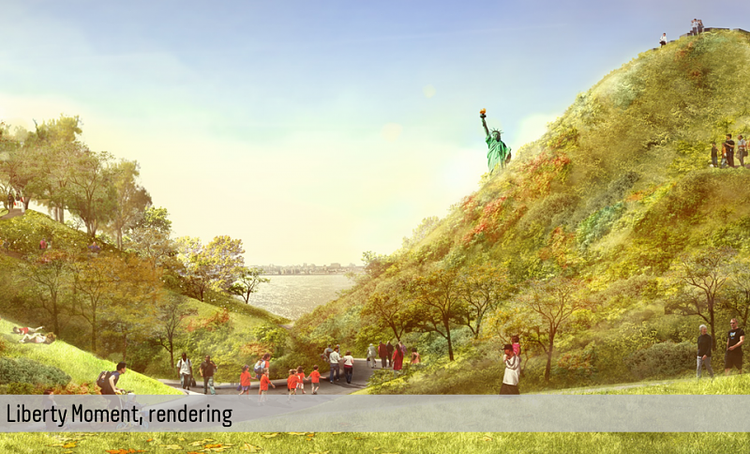 Rendering of Liberty Monument