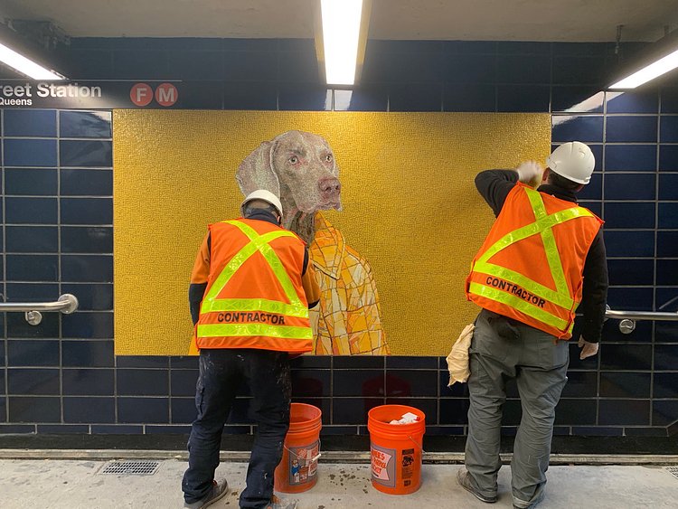 The Newly Reopened 23rd Street F/M Station Has Already Gone To The Dogs