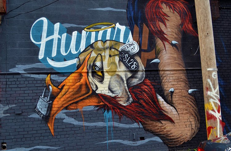 Welling Court: Never, 9.21.14 | A visit to the Welling Court Mural Project in Queens on 9.21.14. With 5 Pointz gone, Welling Court has become the new graffiti center in the borough. I'll try to include the individual artists, great talent/ work from everyone.