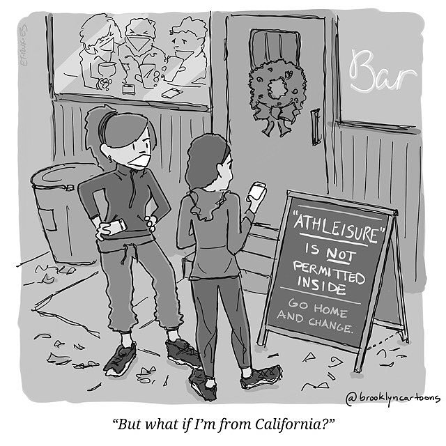 if you're going out this dress code should be strictly enforced #athleisure 💁🏻