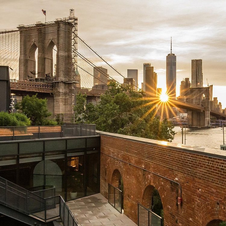 Sunset From DUMBO, Brooklyn