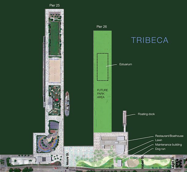 Pier 26 Planned Layout