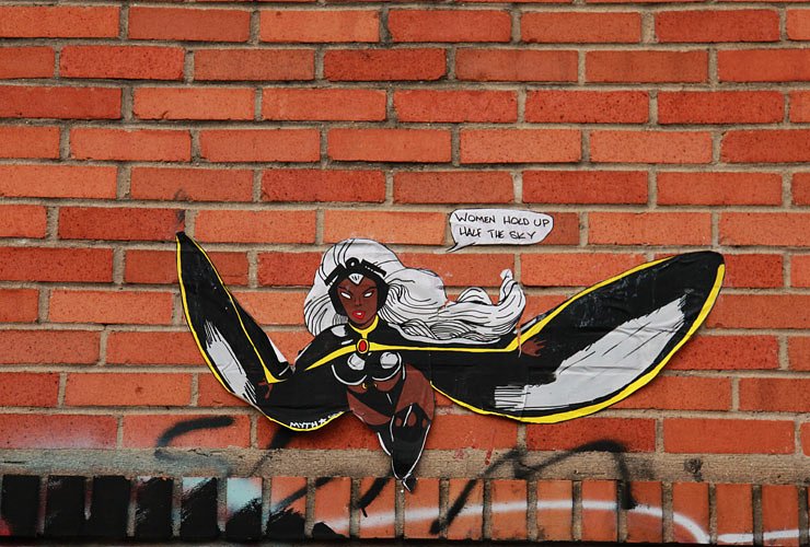 Women hold up half the sky