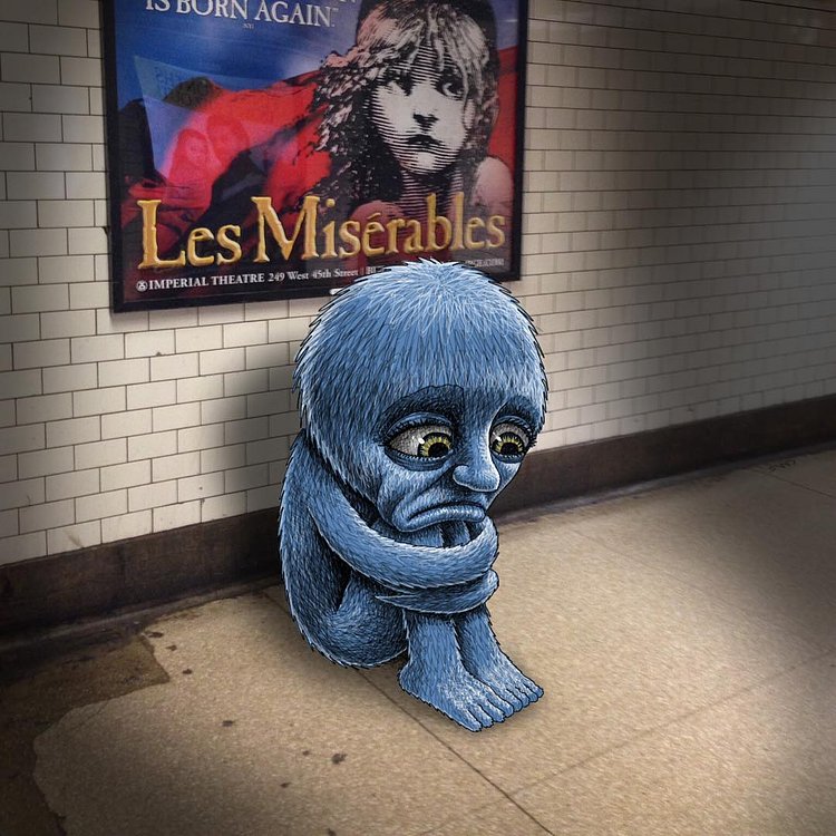 Monday. Les Miserables. #subwaydoodle #subway #doodle #swd #monday #lesmiserables #actuallyimquitehappy