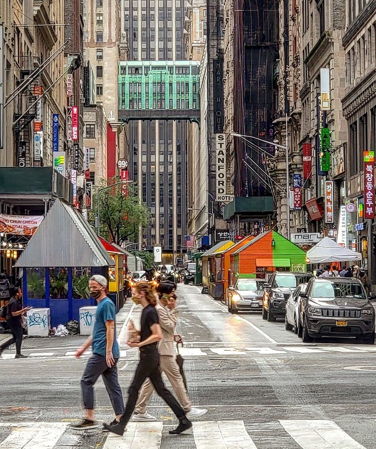 West 32nd Street, Koreatown, Midtown, Manhattan