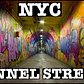 NYC DEEPEST SUBWAY STATION & TUNNEL STREET PASSAGEWAY: 191st STREET MTA 1 TRAIN
