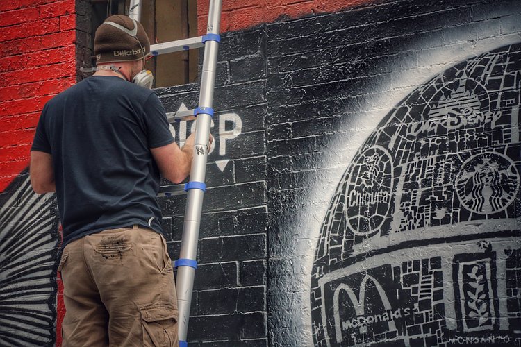 'Corporate Death Star' by Crisp