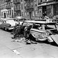 An abandoned car on the Lower East Side. Sept. 3, 1968.