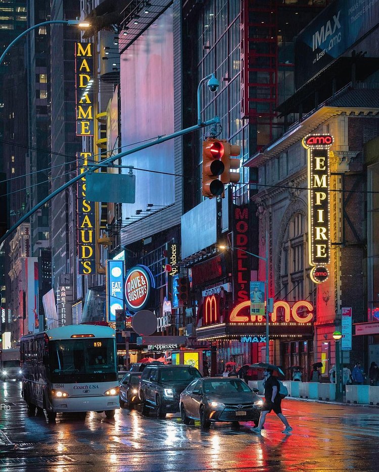 West 42nd Street, Times Square, Midtown, Manhattan