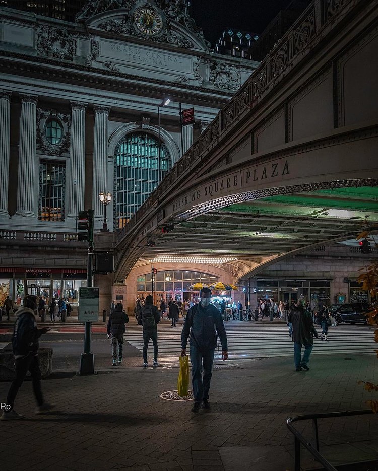 Pershing Square Plaza, Grand Central Terminal, Midtown, Manhattan