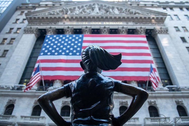 Fearless Girl, Financial District, Manhattan