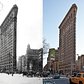 The Flatiron Building, Circa 1917 and 2012. Photos by The New York Times. http://t.co/DTwYqCmn3z