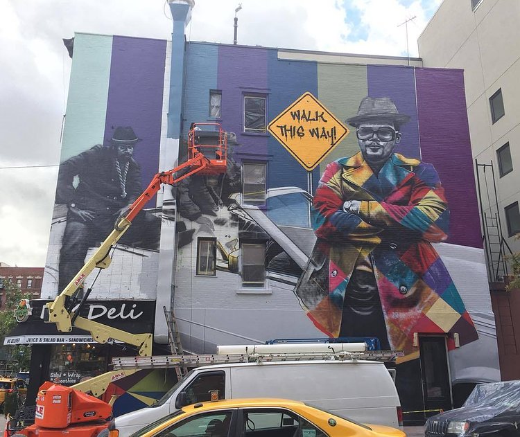 Yep it’s another new @kobrastreetart masterpiece underway, this time back in the East Village where it all began in late July.
.
#streetart #wip #workinprogress #urbanart #wallart #streetartist #urbanwalls #streetartistry #streetarteverywhere #streetartphotography #muralart #spraypaintart #aerosolart #streetart_daily #streetartandgraffiti #street_art #nycstreetart #streetartnyc #streetartnews #kobra #kobrastreetart #streetartists