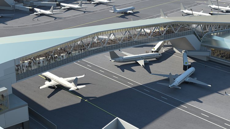 LaGuardia Renderings | Bridge Detail