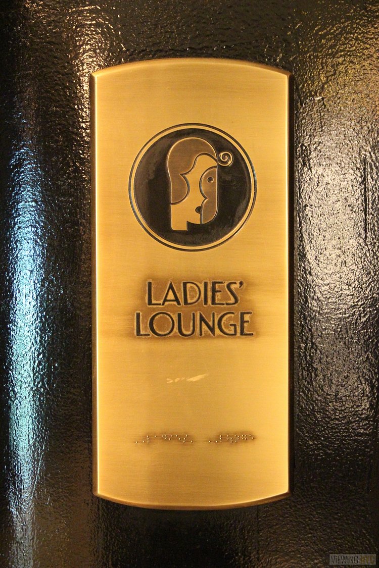 Ladies Lounge Brass Plate | Built in 1932, Radio City Music Hall is a prime example of art deco architectural style that has withstood the test of time. With tons of gold, reflective surfaces and geometric design, walking through the venue is a bit like stepping back in time. Most of the fixtures, furniture and ornamentation are original, and any replacements are exact replicas of how the theater looked 80 years ago.

Read more here: <a href="https://viewing.nyc/i-braved-a-walkthrough-of-radio-city-music-hall-meant-for-tourists/" rel="nofollow">viewing.nyc/i-braved-a-walkthrough-of-radio-city-music-ha...</a>