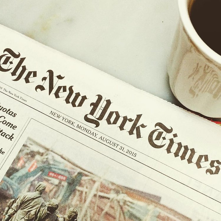 Celebrating my last morning in the U.S. with some American classics #cupofjoe