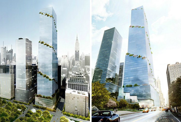 Bjarke Ingels Reveals Design for Supertall Cascading Hudson Yards Tower, The Spiral