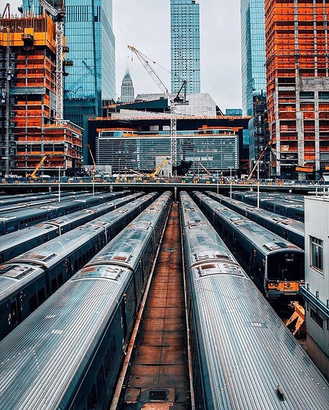 Hudson Yards, New York City. Photo via @kwitny #viewingnyc