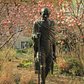 This statue of Ghandi is located on the Southwest corner of Union Square in Manhattan.