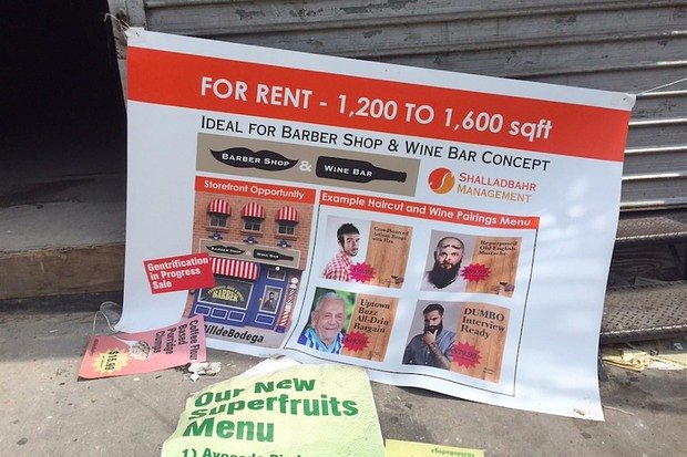 Washington Heights 'Gentrification in Progress Sale'