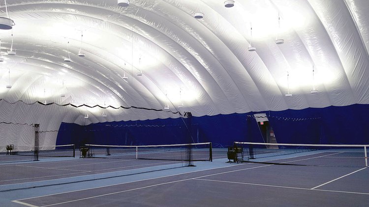 For the first time ever, starting Sunday, you can play tennis indoors at McCarren Park!