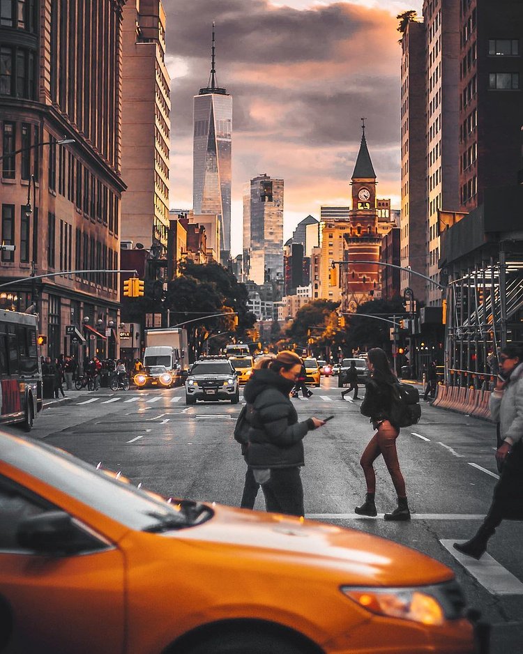 6th Avenue, Greenwich Village, Manhattan