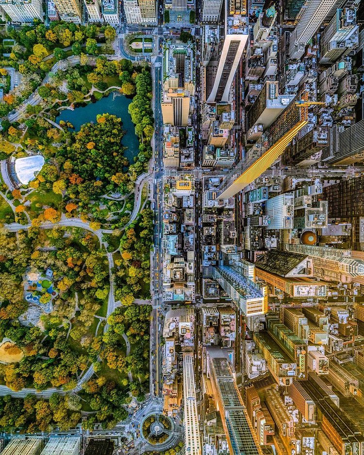 Central Park and Central Park South, Midtown, Manhattan