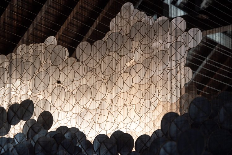 The Eclipse, Jacob Hashimoto, 2018