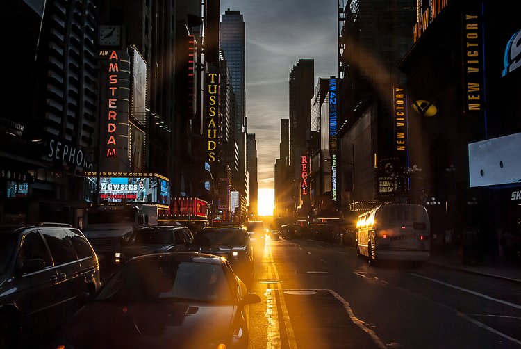 Manhattanhenge | solsticio de verano 
