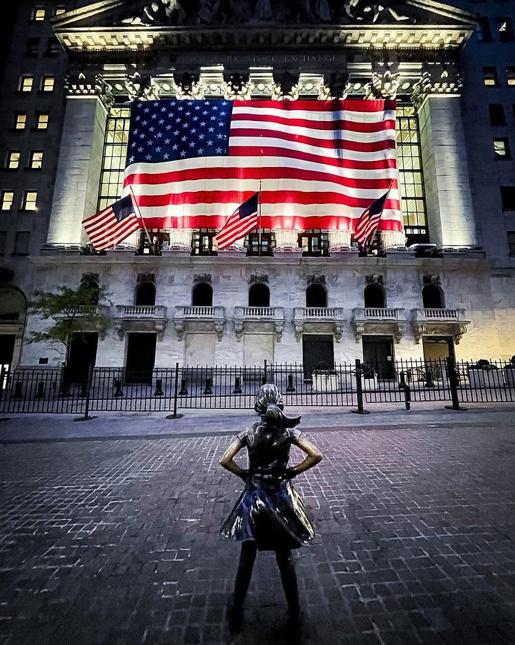 Fearless Girl, Financial District, Manhattan
