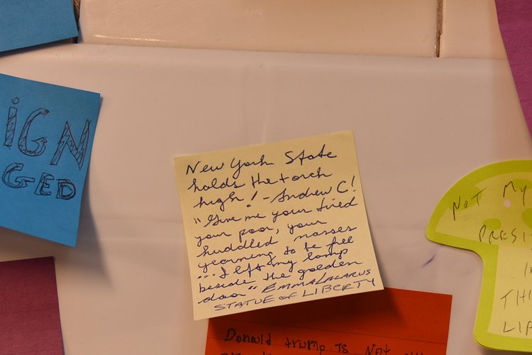 Governor Cuomo's Message to New York | Governor Joins Thousands in Posting Messages Expressing Hope and Resilience in Union Square Subway Station