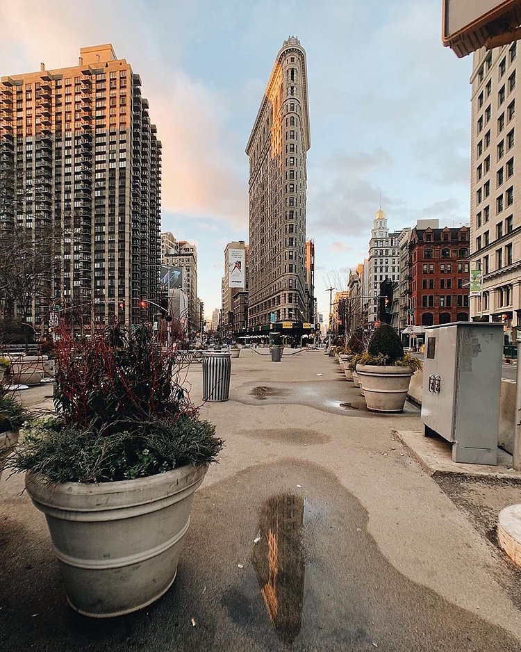 Flatiron Building, New York, New York.