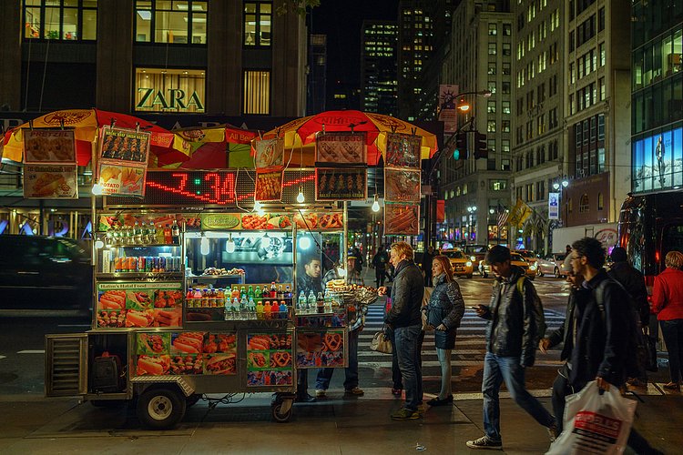 Halal food cart | New York City. New York