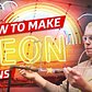 How Neon Signs Are Made for Restaurants — How to Make It