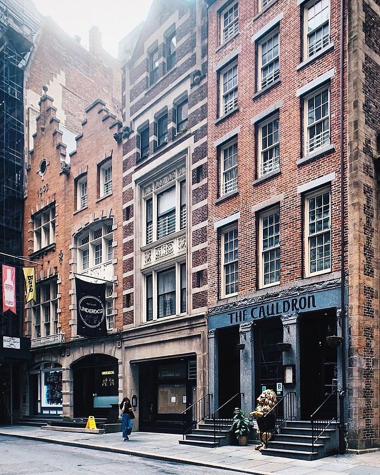Stone Street, Financial District, Manhattan.