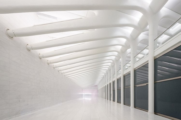 Inside Santiago Calatrava's WTC Transportation Hub in New York