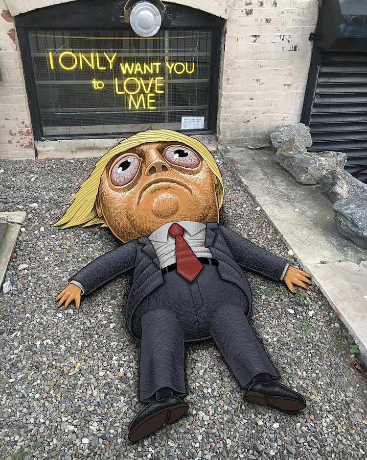 #subwaydoodle #subway #doodle #swd #nyc #trump #ionlywantyoutoloveme