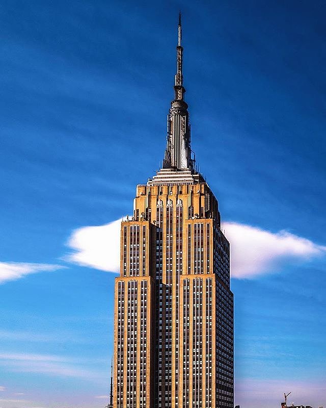 Empire State Building, New York, New York. Photo via @grimace_586 #viewingnyc #newyorkcity #newyork #nyc