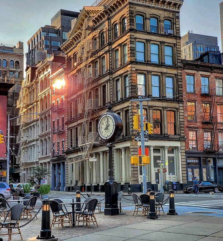 Church Street and White Street, Tribeca, Manhattan