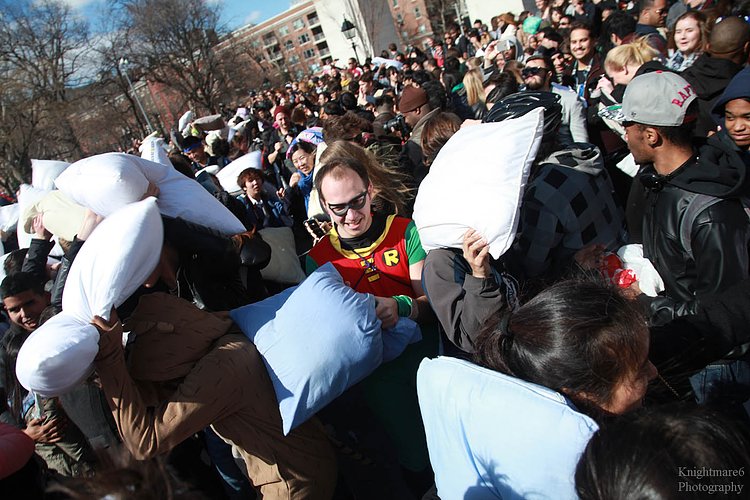 Pillow Fight NYC 2014: Super-Heroes vs. Super-Villains | @ Washington Square Park (Apr. 5th, 2014)

Also seen on <a href="http://www.viewing.nyc/massive-pillow-fight-planned-in-washington-square-for-international-pillow-fight-day" rel="nofollow">Viewing NYC</a>.

<a href="http://www.knightmare6.com" rel="nofollow">Web Site</a> ||| <a href="http://www.facebook.com/pages/Knightmare6-Photography/161588415109" rel="nofollow">Facebook</a> ||| <a href="http://knightmare6.tumblr.com" rel="nofollow">Tumblr</a> ||| <a href="http://www.modelmayhem.com/836267" rel="nofollow">Model Mayhem</a> ||| <a href="http://www.instagram.com/knightmare6" rel="nofollow">Instagram</a> ||| <a href="http://www.myspace.com/knightmare6" rel="nofollow">Myspace</a> ||| <a href="http://www.twitter.com/knightmare6" rel="nofollow">Twitter</a> ||| <a href="http://www.formspring.me/knightmare6" rel="nofollow">FormSpring</a> ||| <a href="http://knightmare6.deviantart.com" rel="nofollow">DeviantArt</a> ||| <a href="http://knightmare6.blogspot.com" rel="nofollow">Blog</a>