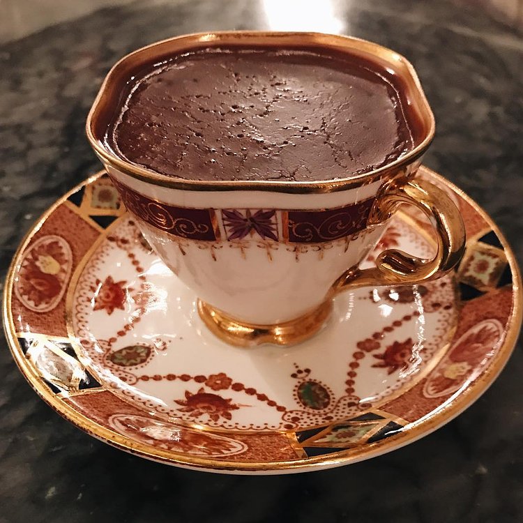 The richest cup of hot cocoa